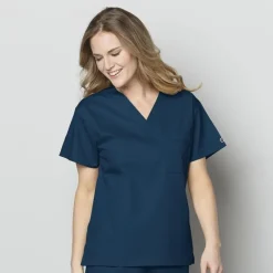 Wonderwink Wonder Work Scrub Tops*Wink WonderWORK Unisex V-Neck Scrub Top