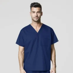 Wonderwink Wonder Work Scrub Tops*Wink WonderWORK Unisex V-Neck Scrub Top