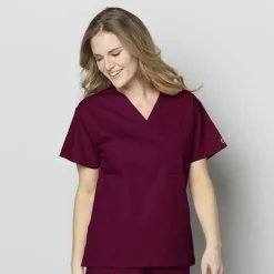 Wonderwink Wonder Work Scrub Tops*Wink WonderWORK Unisex V-Neck Scrub Top