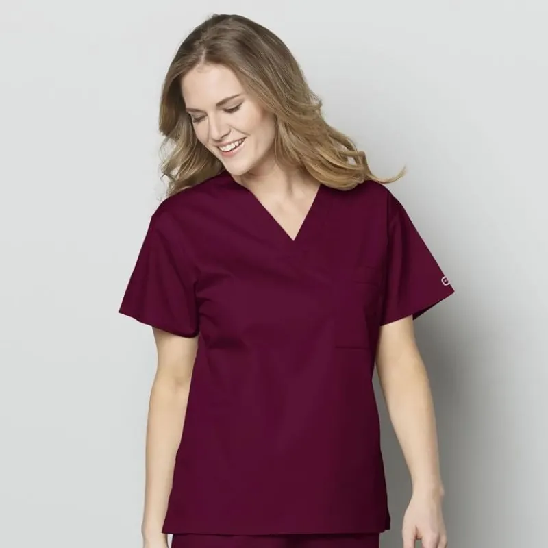 Wonderwink Wonder Work Scrub Tops*Wink WonderWORK Unisex V-Neck Scrub Top
