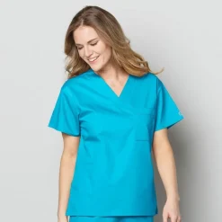 Wonderwink Wonder Work Scrub Tops*Wink WonderWORK Unisex V-Neck Scrub Top