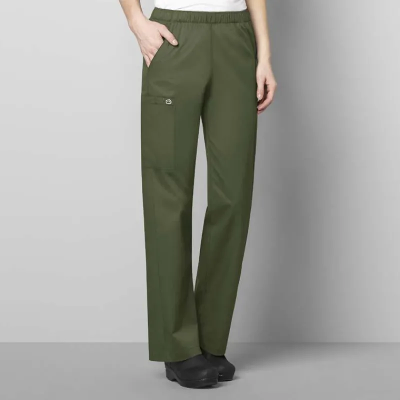 Wonderwink Wonder Work Scrub Pants*Wink WonderWORK Women's Pull-On Cargo Scrub Pant