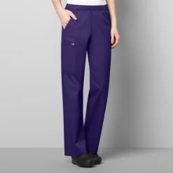 Wonderwink Wonder Work Scrub Pants*Wink WonderWORK Women's Pull-On Cargo Scrub Pant-Petite