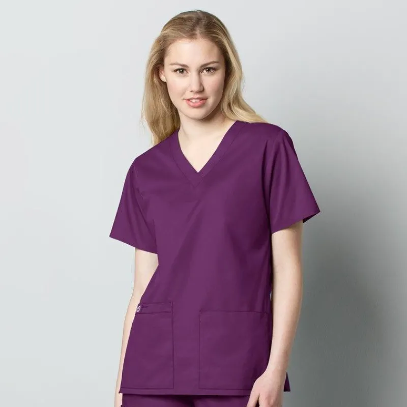 Wonderwink Wonder Work Scrub Tops*Wink WonderWORK Women's V-Neck Scrub Top