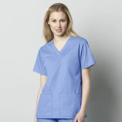 Wonderwink Wonder Work Scrub Tops*Wink WonderWORK Women's V-Neck Scrub Top
