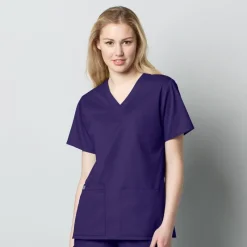 Wonderwink Wonder Work Scrub Tops*Wink WonderWORK Women's V-Neck Scrub Top