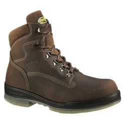 Wolverine Non-Slip Boots | Steel Toe*DuraShocks Steel Toe 6-Inch Boots Dark Brown