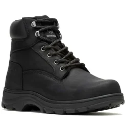 Wolverine Work Boots*Men's 6" Carlsbad Waterproof Soft Toe Work Boot Black