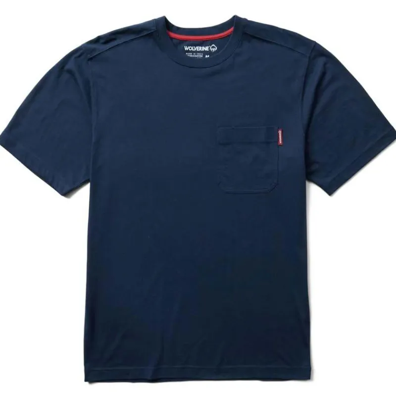 Wolverine T-Shirts*Men's Classic Short Sleeve Pocket T-Shirt