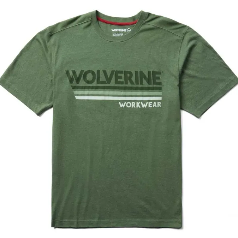 Wolverine T-Shirts*Men's Classic Short Sleeve Graphic T-Shirt