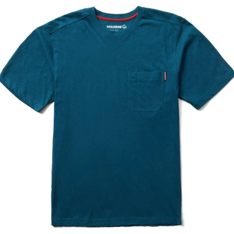 Wolverine T-Shirts*Men's Classic Short Sleeve Pocket T-Shirt