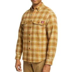 Wolverine Work Shirts*Men's Heavyweight Glacier Flannel Shirt