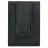 Wolverine Wallets*Men's I-90 Durashocks Front Pocket Wallet Black / Brown