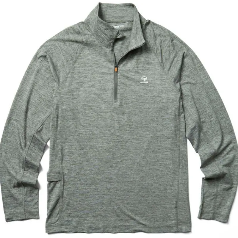 Wolverine T-Shirts*Men's Sun-Stop Eco 1/2 Zip Pull-Over