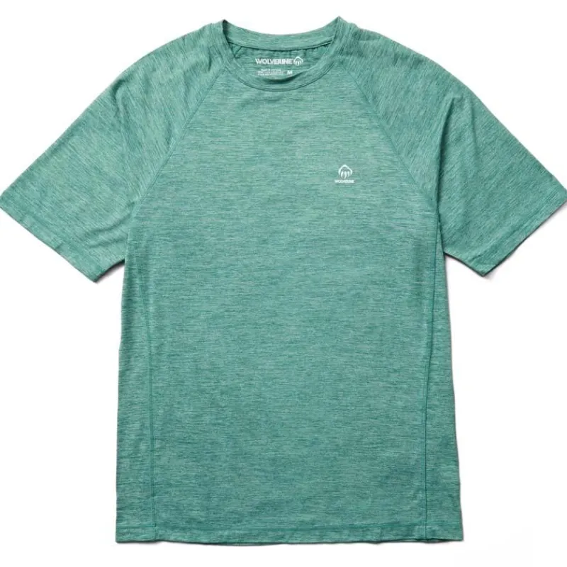 Wolverine T-Shirts*Men's Sun-Stop Eco Short Sleeve Raglan Tee