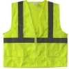 Work Force Coats & Jackets | Vests*Class 2 Hi-Visibility Zip Up Vest Hi-vis Green