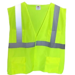 Work Force Vests | Coats & Jackets*Men's Hi Visibility Class 2 Vest Hi-vis Green