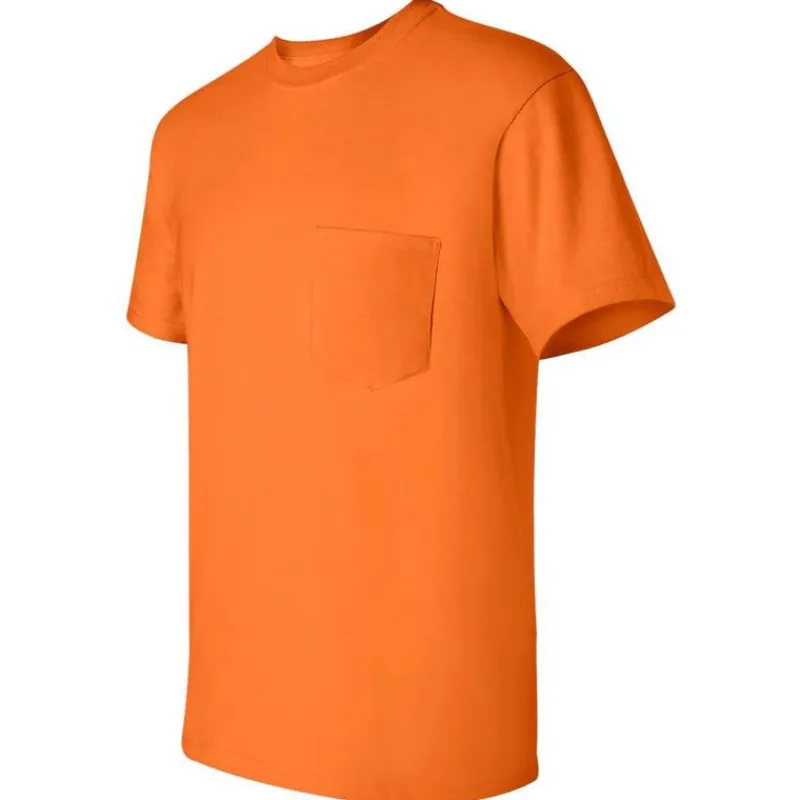 Work Force Hi-Visibility Shirts | T-Shirts*Men's Short Sleeve Enhanced Visibility T-Shirt Hi-vis Orange